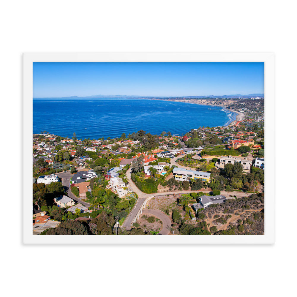 La Jolla Bay Framed poster