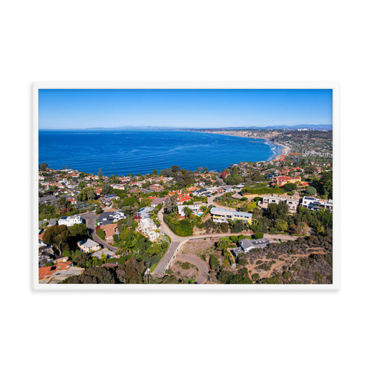 La Jolla Bay Framed poster