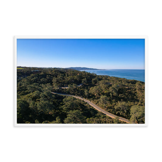 Road To Torrey Pines Framed poster